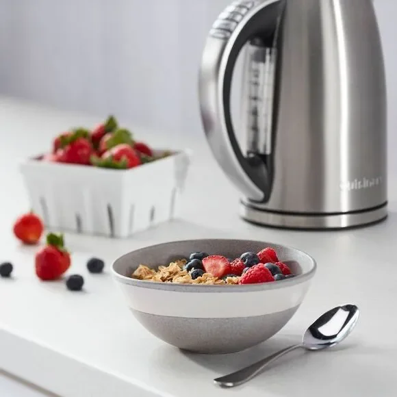 Cuisinart - Cuisinart Perfectemp 1.7L Electric Programmable Ke Stainless Steel